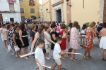 Concurrida Procesión del Cristo y exposición en la Caixa Rural