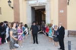 Concurrida Procesión del Cristo y exposición en la Caixa Rural