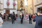 Concurrida Procesión del Cristo y exposición en la Caixa Rural