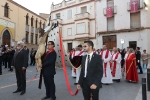 Concurrida Procesión del Cristo y exposición en la Caixa Rural