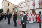 Concurrida Procesión del Cristo y exposición en la Caixa Rural