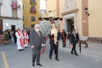 Concurrida Procesión del Cristo y exposición en la Caixa Rural