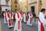 Concurrida Procesión del Cristo y exposición en la Caixa Rural