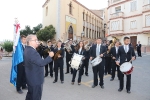 Concurrida Procesión del Cristo y exposición en la Caixa Rural