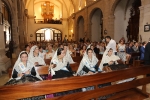Concurrida Procesión del Cristo y exposición en la Caixa Rural