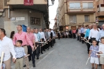 Concurrida Procesión del Cristo y exposición en la Caixa Rural