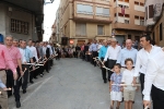 Concurrida Procesión del Cristo y exposición en la Caixa Rural