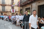 Concurrida Procesión del Cristo y exposición en la Caixa Rural