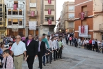 Concurrida Procesión del Cristo y exposición en la Caixa Rural