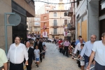 Concurrida Procesión del Cristo y exposición en la Caixa Rural