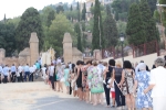 Concurrida Procesión del Cristo y exposición en la Caixa Rural