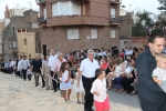 Concurrida Procesión del Cristo y exposición en la Caixa Rural