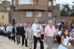 Concurrida Procesión del Cristo y exposición en la Caixa Rural