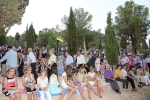 Concurrida Procesión del Cristo y exposición en la Caixa Rural