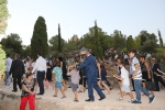 Concurrida Procesión del Cristo y exposición en la Caixa Rural