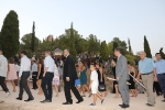 Concurrida Procesión del Cristo y exposición en la Caixa Rural
