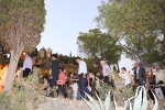 Concurrida Procesión del Cristo y exposición en la Caixa Rural