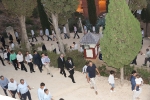 Concurrida Procesión del Cristo y exposición en la Caixa Rural