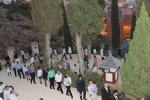 Concurrida Procesión del Cristo y exposición en la Caixa Rural