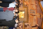 Concurrida Procesión del Cristo y exposición en la Caixa Rural