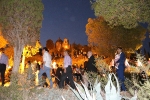 Concurrida Procesión del Cristo y exposición en la Caixa Rural