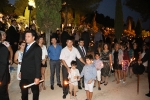 Concurrida Procesión del Cristo y exposición en la Caixa Rural