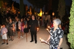 Concurrida Procesión del Cristo y exposición en la Caixa Rural
