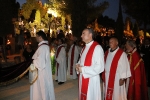 Concurrida Procesión del Cristo y exposición en la Caixa Rural