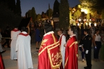 Concurrida Procesión del Cristo y exposición en la Caixa Rural