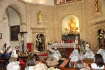 Concurrida Procesión del Cristo y exposición en la Caixa Rural