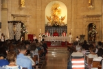 Concurrida Procesión del Cristo y exposición en la Caixa Rural