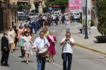 Concurrida Procesión del Cristo y exposición en la Caixa Rural