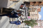 Concurrida Procesión del Cristo y exposición en la Caixa Rural