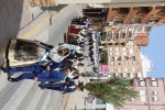 Concurrida Procesión del Cristo y exposición en la Caixa Rural