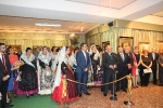 Concurrida Procesión del Cristo y exposición en la Caixa Rural