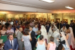 Concurrida Procesión del Cristo y exposición en la Caixa Rural