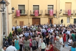 Concurrida Procesión del Cristo y exposición en la Caixa Rural