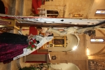 Concurrida Procesión del Cristo y exposición en la Caixa Rural