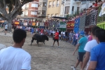 Burriana vibra con el encierro de toros embolados