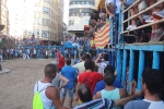 Burriana vibra con el encierro de toros embolados