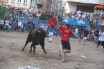 Burriana vibra con el encierro de toros embolados