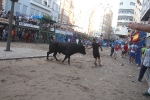 Burriana vibra con el encierro de toros embolados