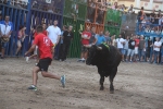 Burriana vibra con el encierro de toros embolados