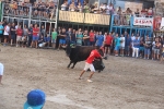Burriana vibra con el encierro de toros embolados