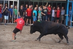 Burriana vibra con el encierro de toros embolados