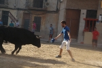Burriana vibra con el encierro de toros embolados