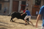 Burriana vibra con el encierro de toros embolados