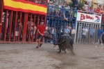 Burriana vibra con el encierro de toros embolados