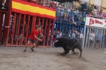 Burriana vibra con el encierro de toros embolados