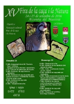 Atzeneta celebra aquest cap de setmana la quinzena edició de la Fira de la caça i la natura